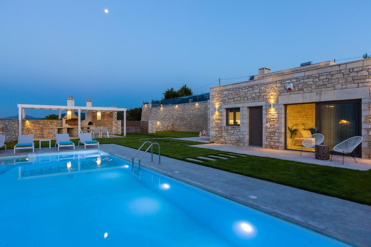 Thalmargia Villas, Ultimate Peace & Privacy, By Thinkvilla Rethymno Exteriör bild