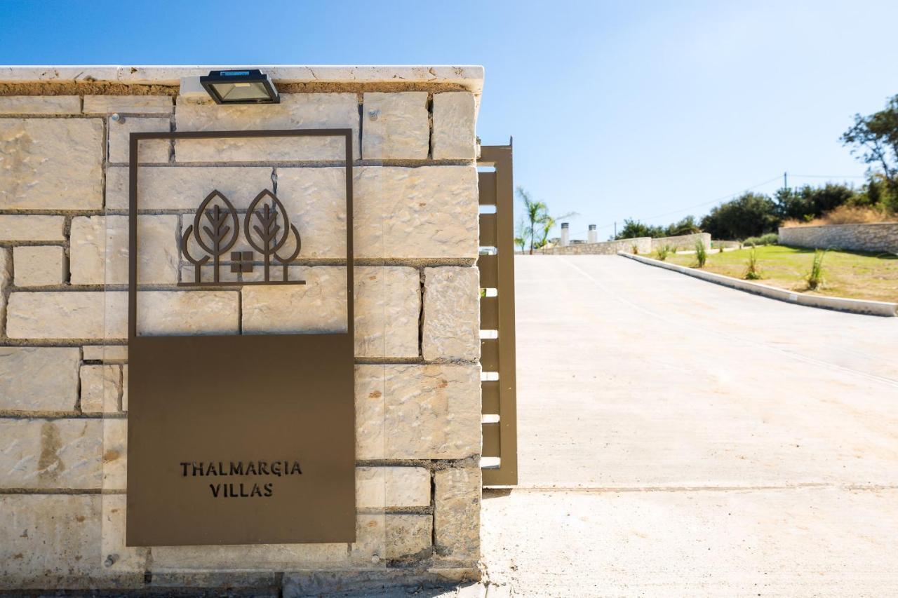 Thalmargia Villas, Ultimate Peace & Privacy, By Thinkvilla Rethymno Exteriör bild